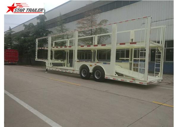 Buy cheap 4-8 Vehicle Hydraulic Car Carrier Trailer Heavy Duty And Extra Durability Designed from wholesalers