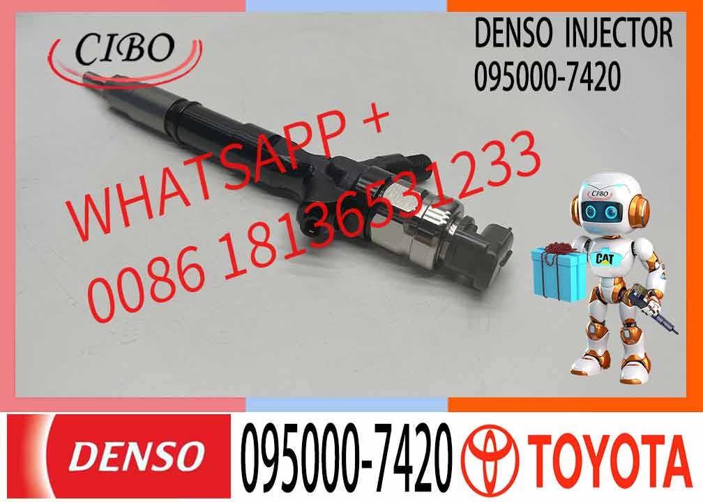 New Common Rail Injector 095000-7420 095000-7430 095000-7790 for 1KD 2KD Diesel Nozzle Assembly High Quality