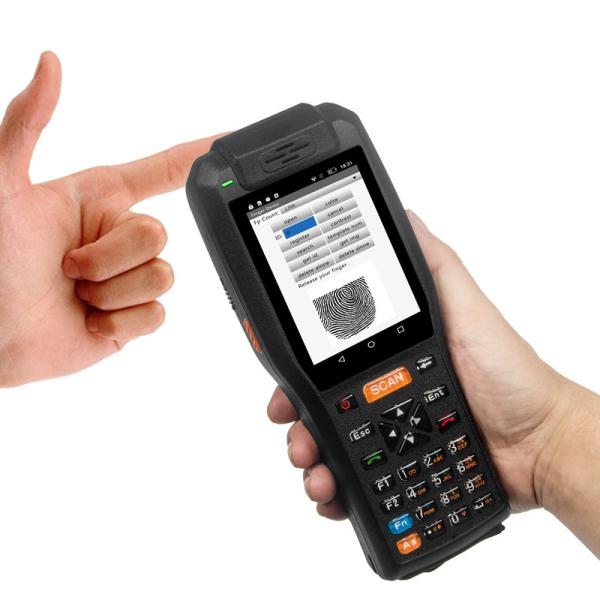 Buy cheap 4GB Industrial Barcode Scanner 7.4V 3400mAH Lithium Battery With Thermal Printer from wholesalers