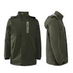 Buy cheap Snow Windbreaker Electric Coat Warmer Polyester Heated Cotton Jacket with Hood from wholesalers