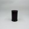 Buy cheap Glass Bathroom Accessories Set Purple Color Round Shape Soap Dispenser For Home Decor from wholesalers