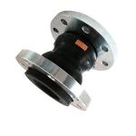 DIN PN10 Flange Double Sphere Rubber Expansion Joint EPDM Corrugated Compensator