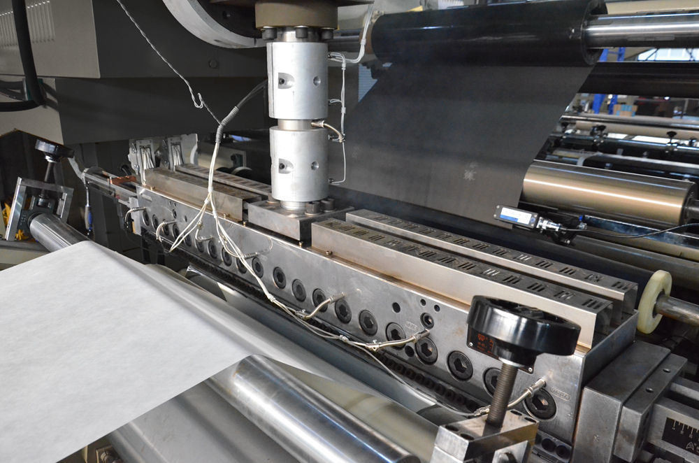 High Speed Fabric Laminating Press Production Line, Extrusion Film Non Woven Laminating Machine with Cheap Price