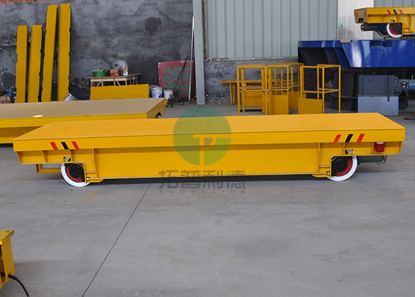 Motorized Trackless Transfer Vehicle For Electrical Control Cabinet Handling
