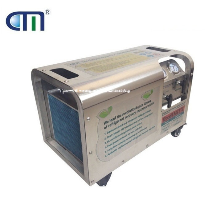 Recovery gas r290 ac machine car recovery full auto Refrigerant Recovery Unit