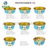 Buy cheap disposable take away kraft paper salad bowl with PET lid,kraft salad bowl from wholesalers