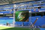 Waterproof Outdoor Video Screen Rental P8 7000cd/m2 Brightness Nationstar