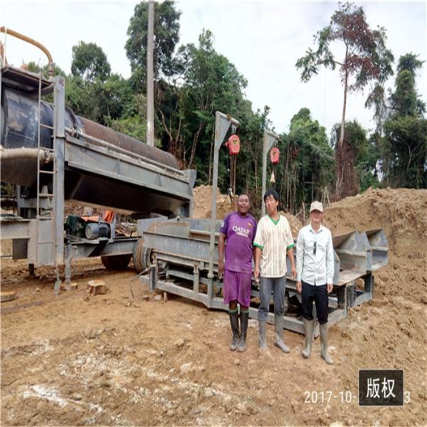 Buy cheap alluvial gold trommel 400tph gold washing plant mining equipment from wholesalers