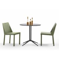Buy cheap 65cm Tall Outdoor Pub Table Fireproof Round Minimalist Coffee Table product