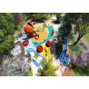 Buy cheap Colorful Outdoor Play Area Nontoxic Backyard Play Structure Plastic Slide from wholesalers