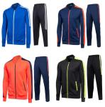 Drop shipping New autumn and winter stand neck can customize mens tracksuit