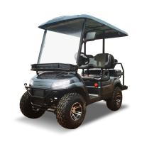 Buy cheap CE approved China made 2+2 seat battery powered electric aluminum golf cart Off product