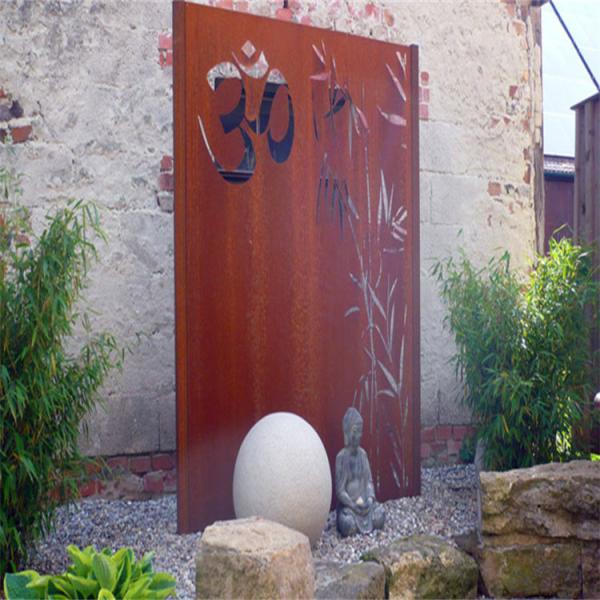 Buy cheap Pre Rusted Metal Garden Products Corten Steel Decorative Panels Custom Made from wholesalers