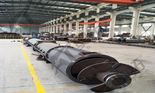 Buy cheap Industrial Screw Conveyor / Screw Type Conveyor System 10t/h - 1500 t/h from wholesalers