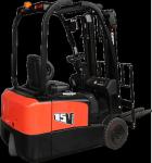Large Capacity Electric Powered Forklift 2 Stage / 3 Stage AC Power Powered