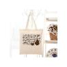 Buy cheap Calico Promotional Shopping Canvas Bag Fashionable Printing 37*40 CM Size from wholesalers
