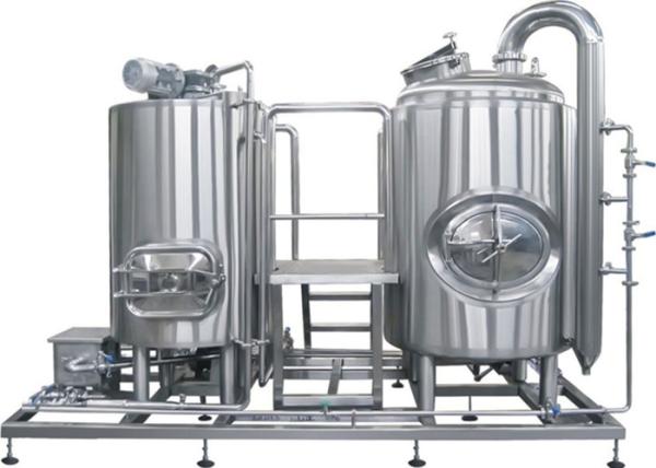 Buy cheap CE / ISO 1000L Professional Brewing Equipment SUS304 PLC Control Steam Heating from wholesalers