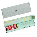 Luxury Custom Kraft Paper Corrugated Gift Box Folding Flower Portable Packaging