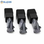 Solid Carbide Custom End Mills 4 Flute Milling Cutter Raw Material