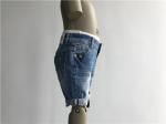 High Fashion Medium Wash Denim Jeans , Boys Ripped Denim Shorts TW78602 TW78603