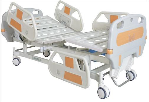 Buy cheap Anti Rust Double Hand Mute Wheel Manual Hospital Bed from wholesalers