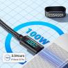 Buy cheap LED Digital Display Fast Charging USB Cable 1M 2M 27W 100W OEM/ODM For Mobile Phone from wholesalers