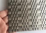 SS316 Deco Metal Architectural Woven Wire Mesh Panels 1.5 X 2mm Warp Diameter