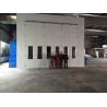 Buy cheap 20m Bus Spray Booth Two Side Wall Extraction Gas Burner Heating Rock Wood from wholesalers