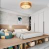 Buy cheap Modern Natural Wooden Ceiling Lamp for Bedroom Rubber Round Wooden ceiling lamp(WH-WA-48) from wholesalers