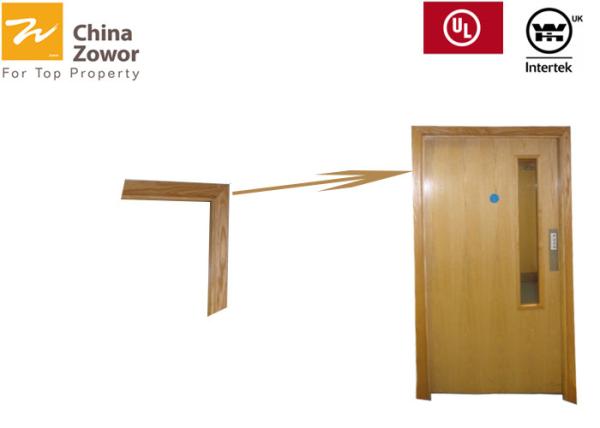Buy cheap UL Standard 60mins Fire Rated Wood Doors For Commercial Buildings from wholesalers