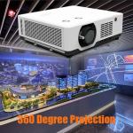 3D Mapping Large Venue Commercial Projectors Native WUXGA 7500 Lumen Laser