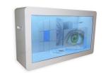 47 See Through Lcd Screen Kiosk Digital Signage , Multitouch Transparent