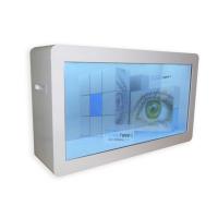 Buy cheap 47 See Through Lcd Screen Kiosk Digital Signage , Multitouch Transparent product
