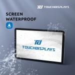 FCC 21.5'' Touch Screen Monitor 250cd/M2 For Cash Register