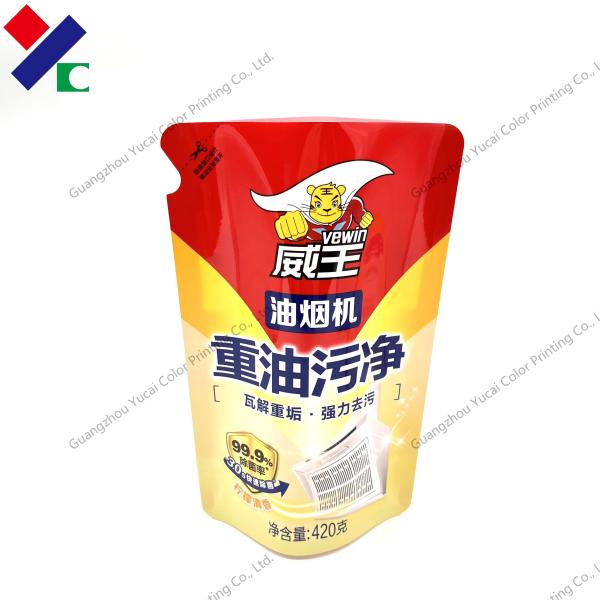 Buy cheap Double Layer Ny Pe Non Leaking Stand Up Pouch Liquid Laundry Detergent 250ml from wholesalers
