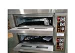 Controlled Individually 380V 0.6mm Plate Commercial Bread Oven