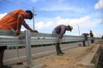Full Automatic Control Highway Fence 2 Waves Guardrail Cold Roll Forming