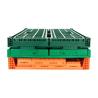Buy cheap PE Material Storage Bins for Vegetables and Fruits Plastic Logistics Nesting Crate from wholesalers