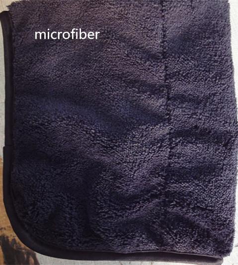 Buy cheap Microfiber 300gsm 150cm Width Black Durable Piping Good-looking Sports Cleaning Towel from wholesalers