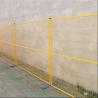 Buy cheap 1.5mm 1.8mm 2.0mm Metal Temporary Steel Fence Panels 50X100mm from wholesalers