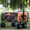 Buy cheap Custom Logo Foldable Beach Wagon for Camping and Wide Wheels Weight Capacity 260KGS from wholesalers