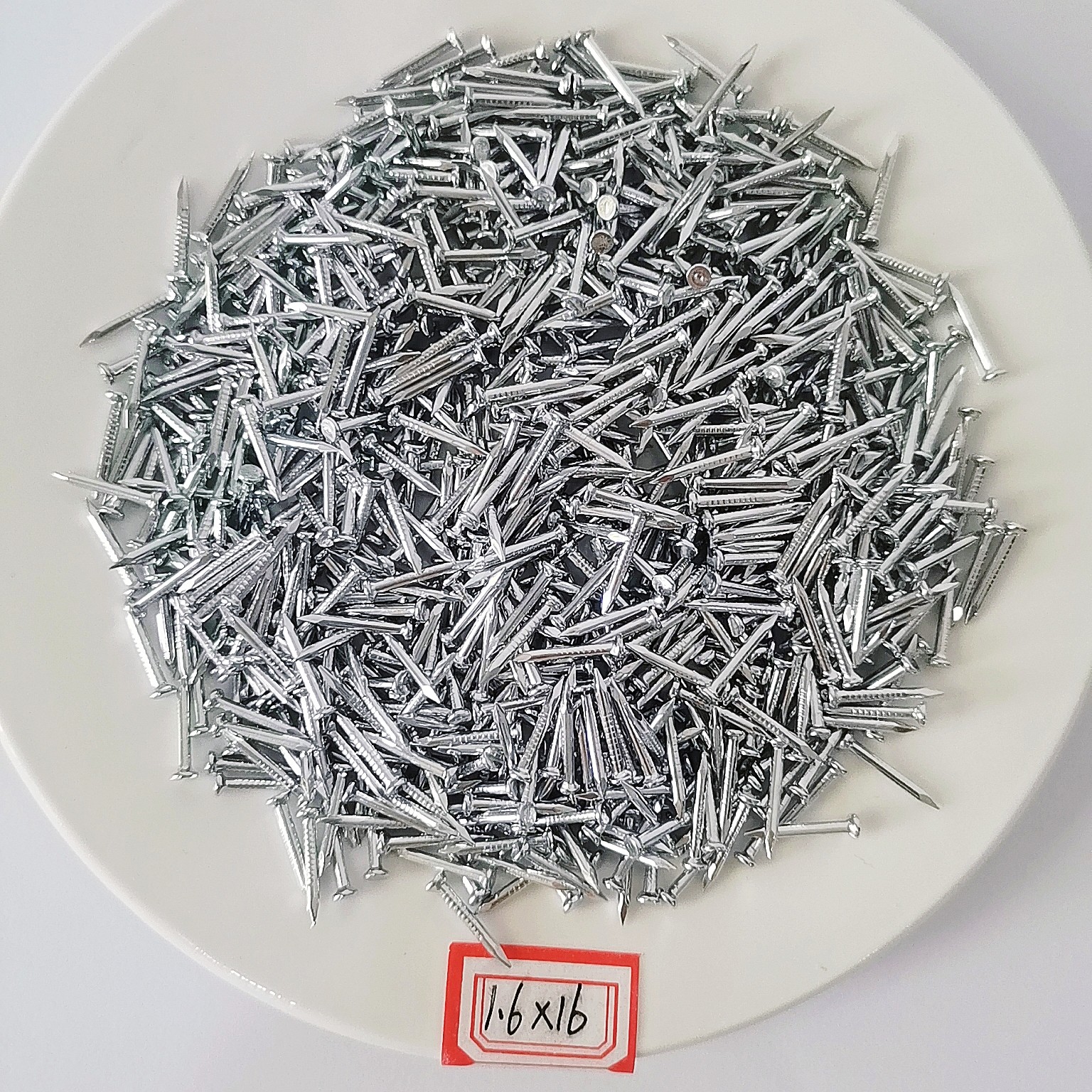 53-57 HRC Hardened Finish Nails For Concrete Galvanized Steel