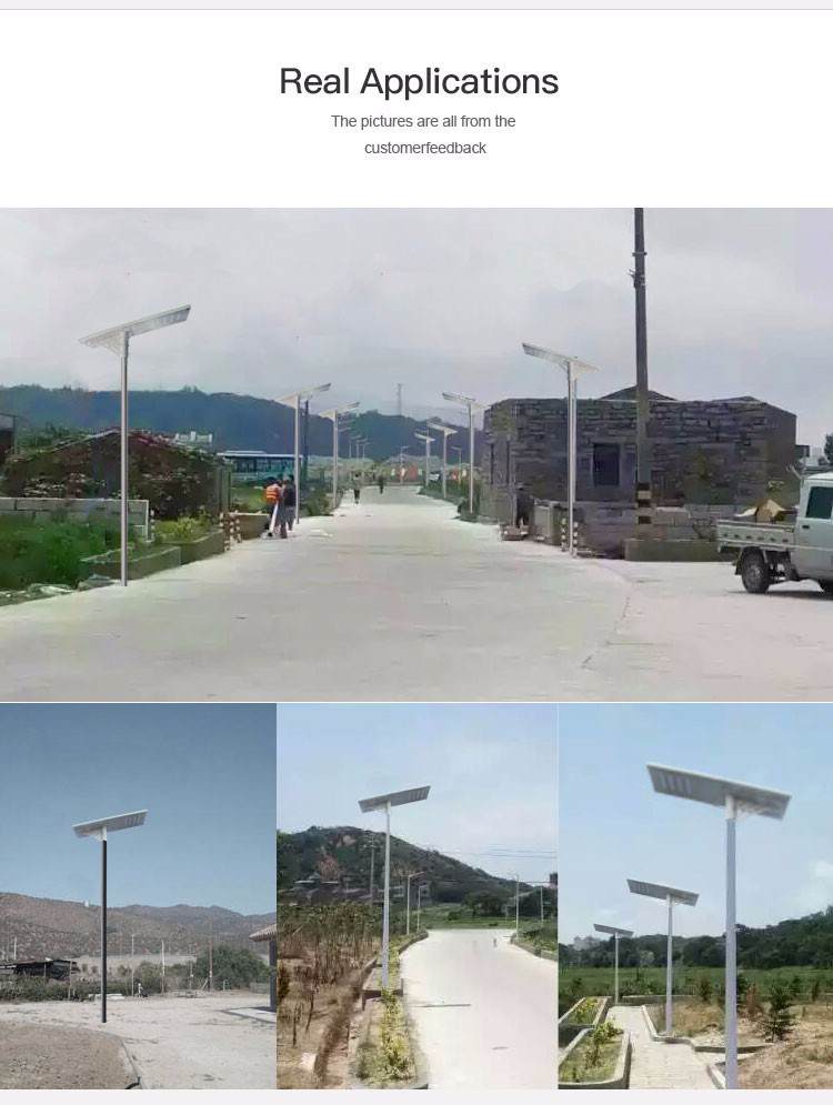 Factory Direct Wholesale 30w 20w 80w Outdoor Led Solar Street Light