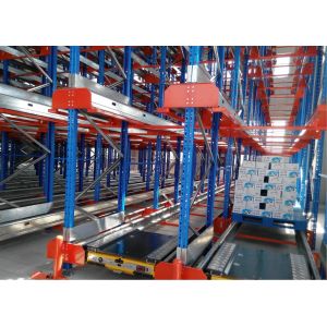 Buy cheap Pallet shuttle racking SIEMENS PLC control system Brushless Motor from wholesalers