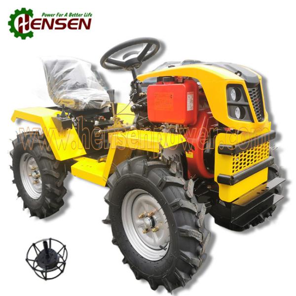 Buy cheap Oil Fueled 4WD Small Tractor 12hp Small Four Wheel Drive Tractors from wholesalers
