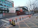 LED LIGHTS STAINLESS STEEL RETRACTABLE HYDRAULIC AUTOMATIC BOLLARD FOR ROADWAY