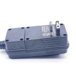10A 16A GFCI 2 Prong Plug , US Standard Heater Earth Leakage Protection Plug