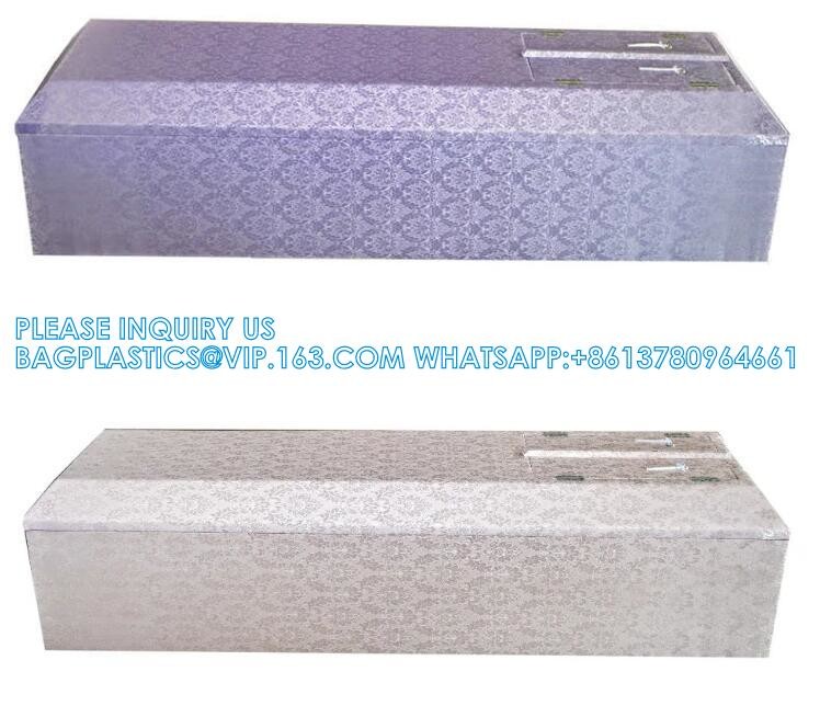 Plywood Casket High Gloss Painting Coffin High Gloss Painting Wooden Casket Funeral Flower Painting Wooden Coffin