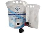 Portable Round Wine / Drink Stand Up Bag In Box Bags With Spigot 1.5L For Travel