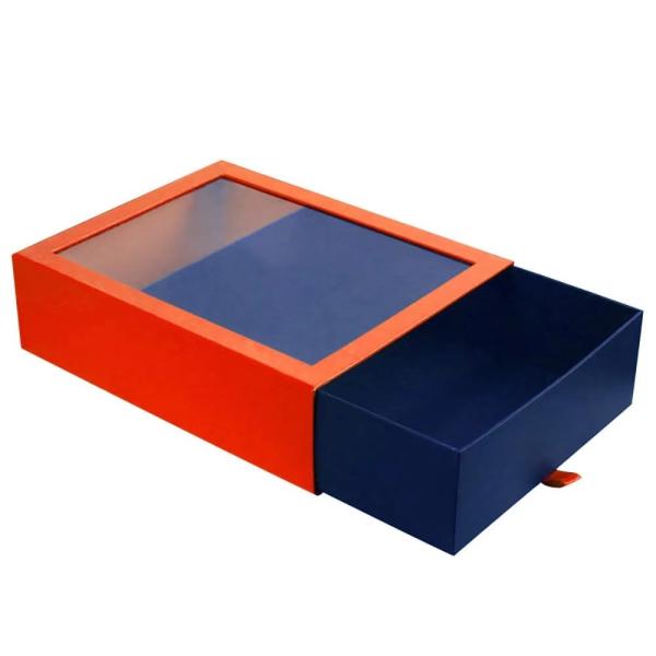 Buy cheap Thin Rectangle Slid Gift Packaging Boxes With Paperboard Liner from wholesalers